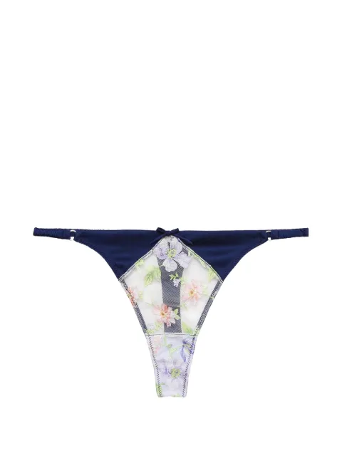 Fleur Du Mal tanga bordada