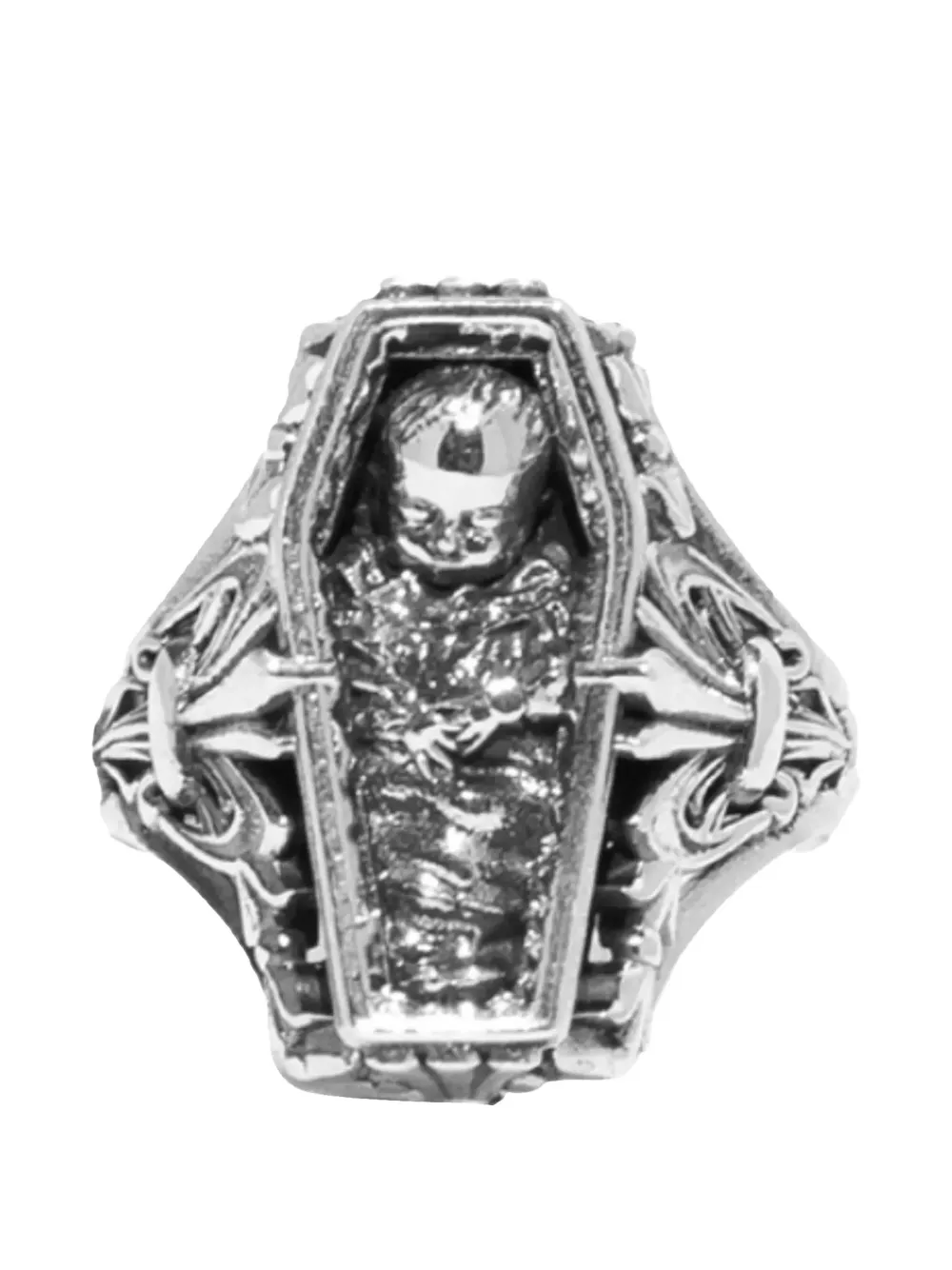 Enfants Riches Déprimés coffin ring - Argento