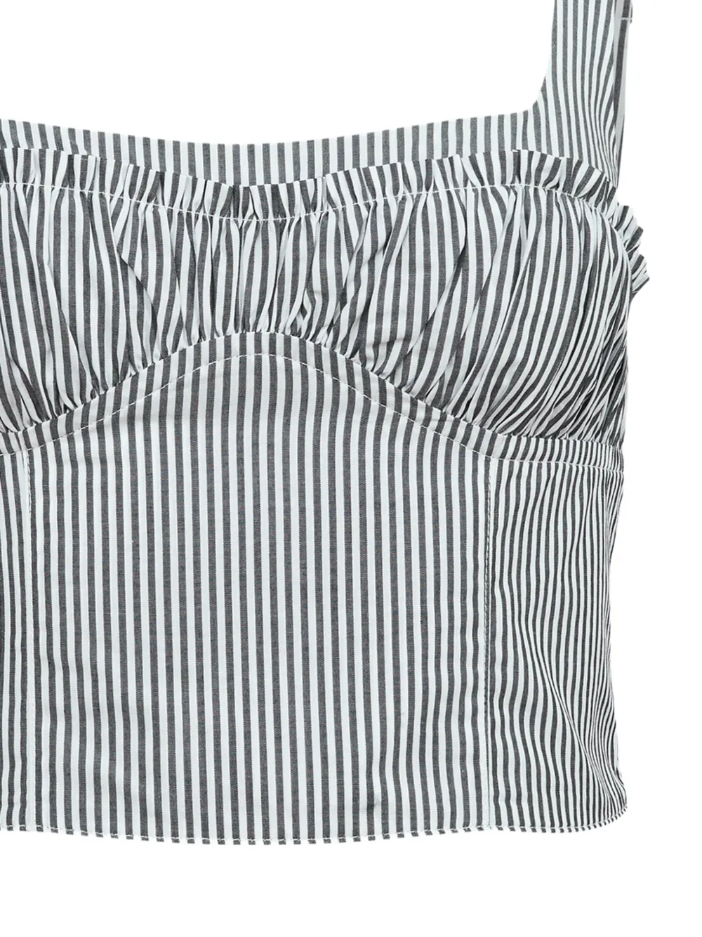  Fleur Du Mal Striped Top - Black 