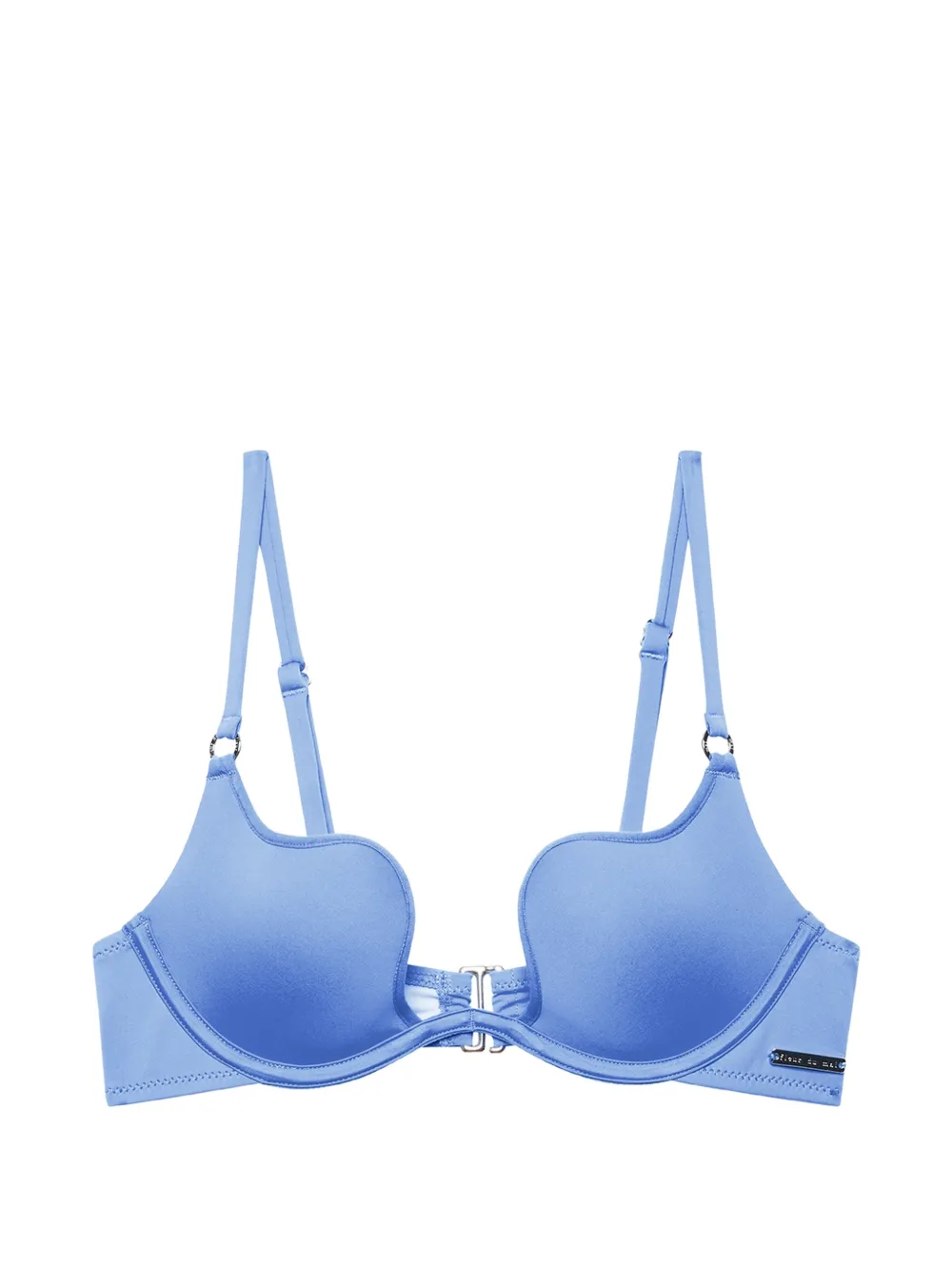 Fleur Du Mal Seduce U-Plunge bikini top - Blu