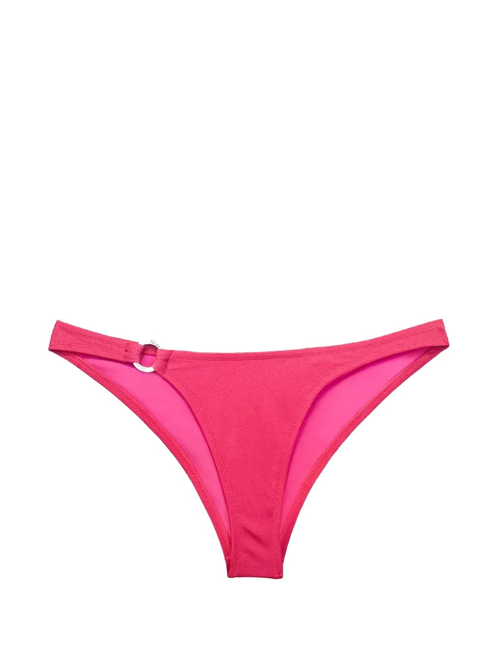 Fleur Du Mal Seduce ring-detail bikini bottoms - Rosa