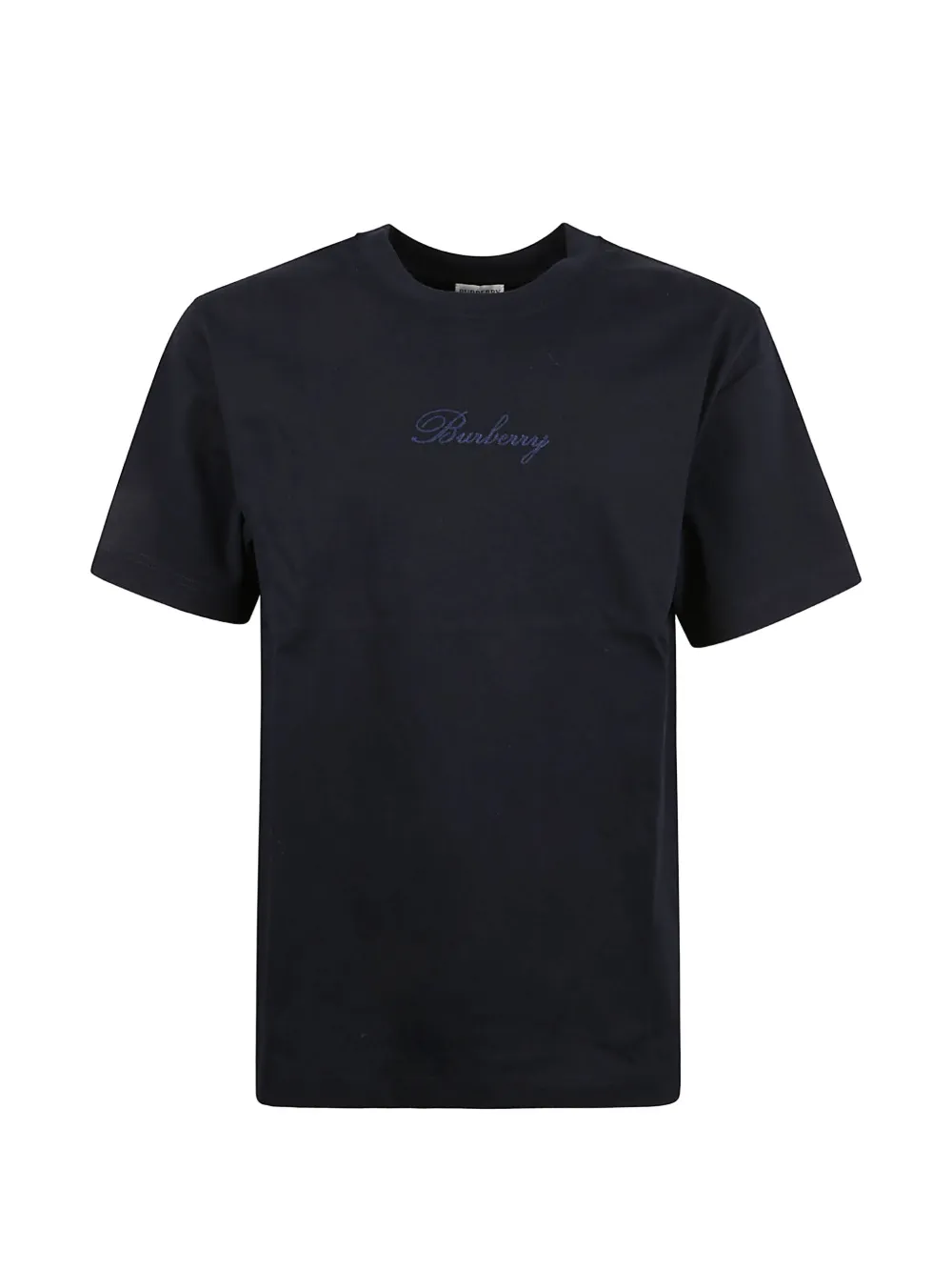 Burberry Ryan logo-embroidered T-shirt - Blu
