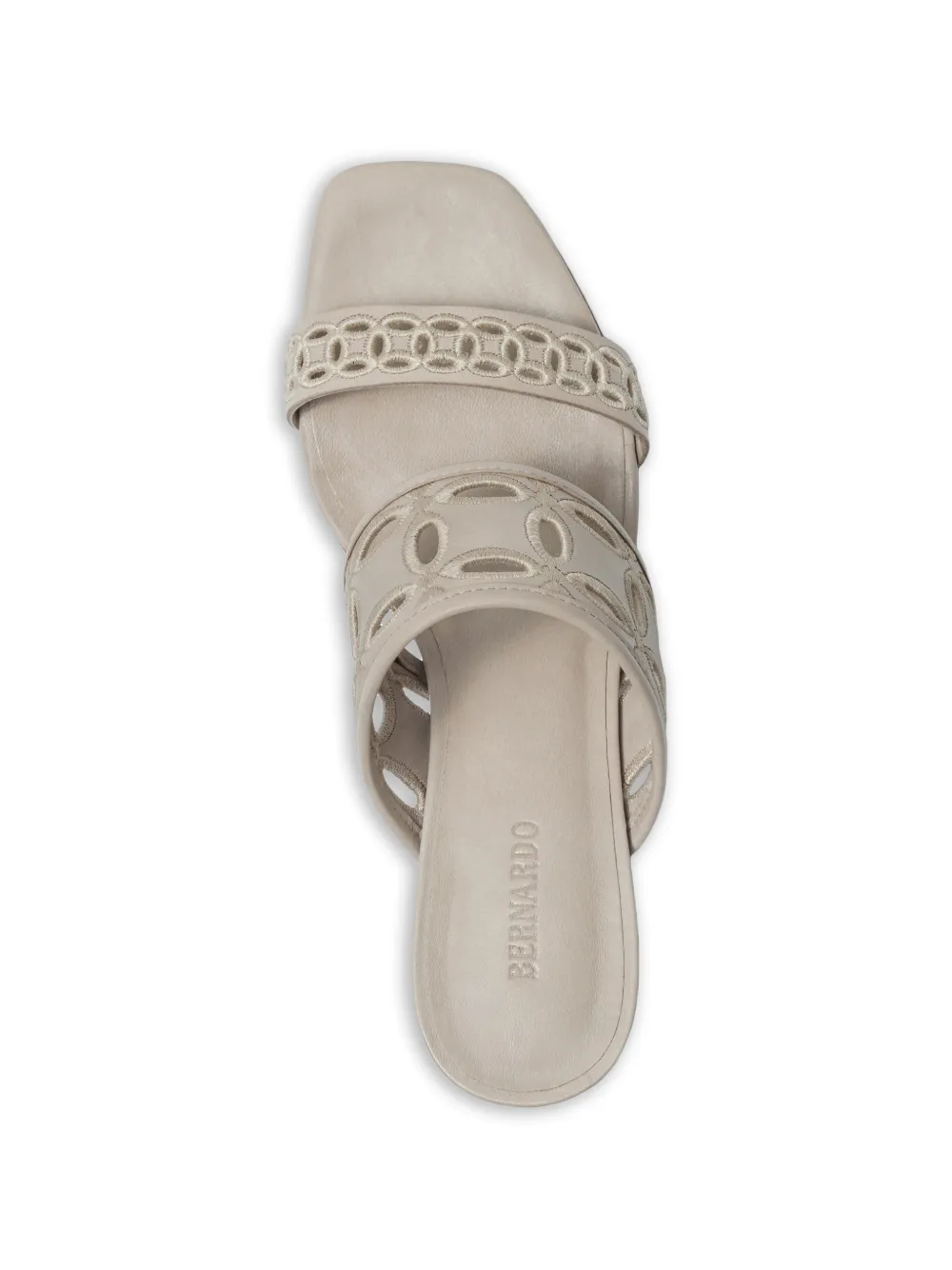 Bernardo Gemma sandalen met uitgesneden details Beige