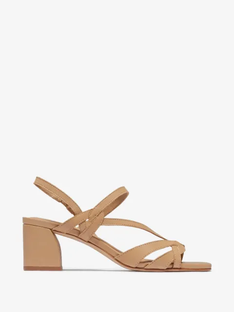 Bernardo Gyoda square-toe strappy sandals