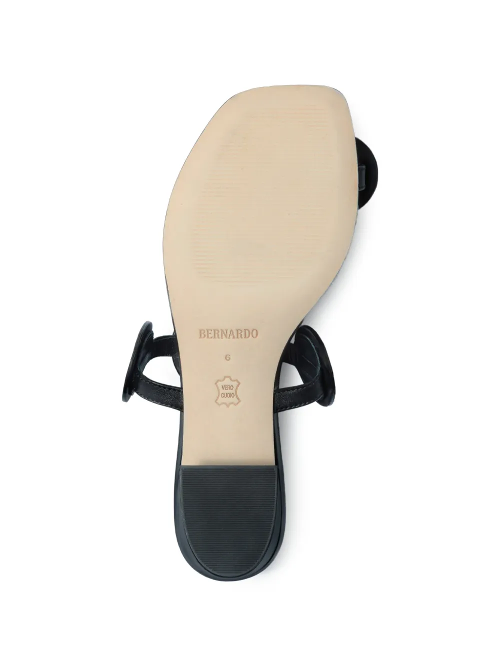 Circle-Detail Block-Heel Sandals