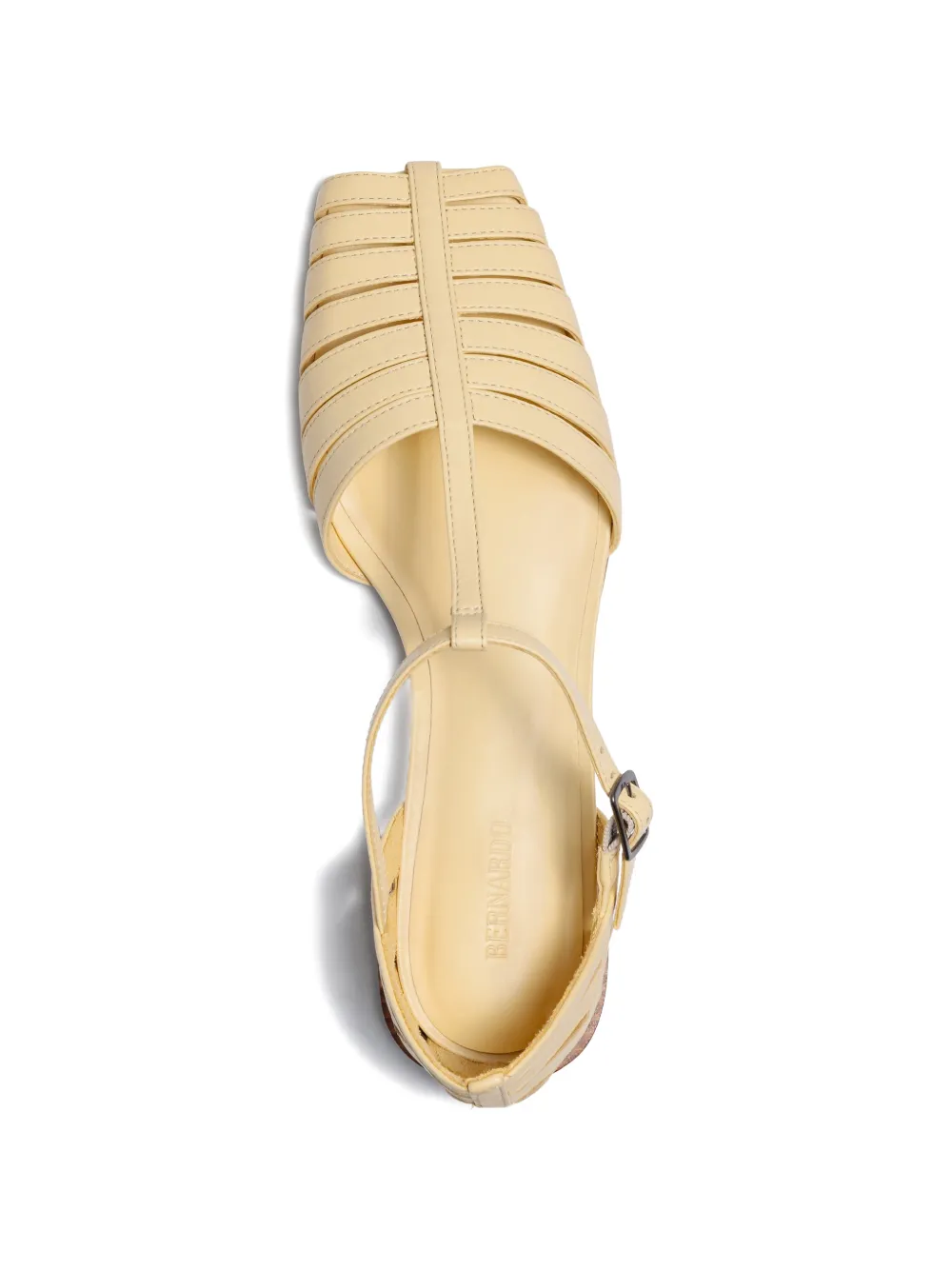  Bernardo Brighton T-strap Flat Pumps - Neutrals 