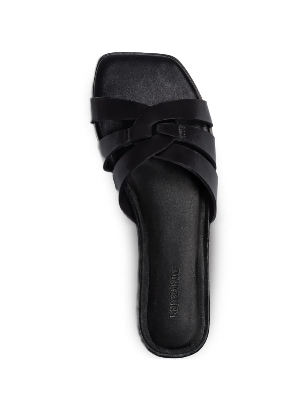 Bernardo Oxford Woven Sandals - Black 