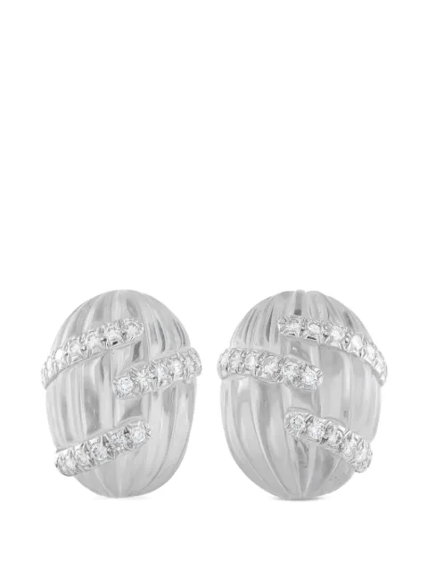 David Webb diamond  earrings