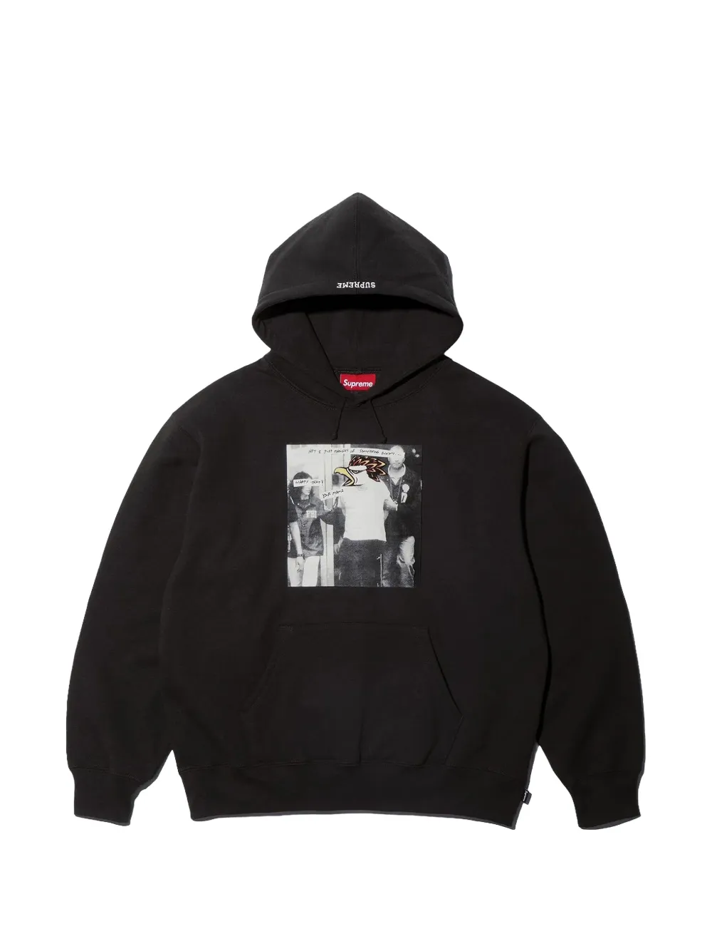 Supreme Felpa Tri-Visions con cappuccio - Nero