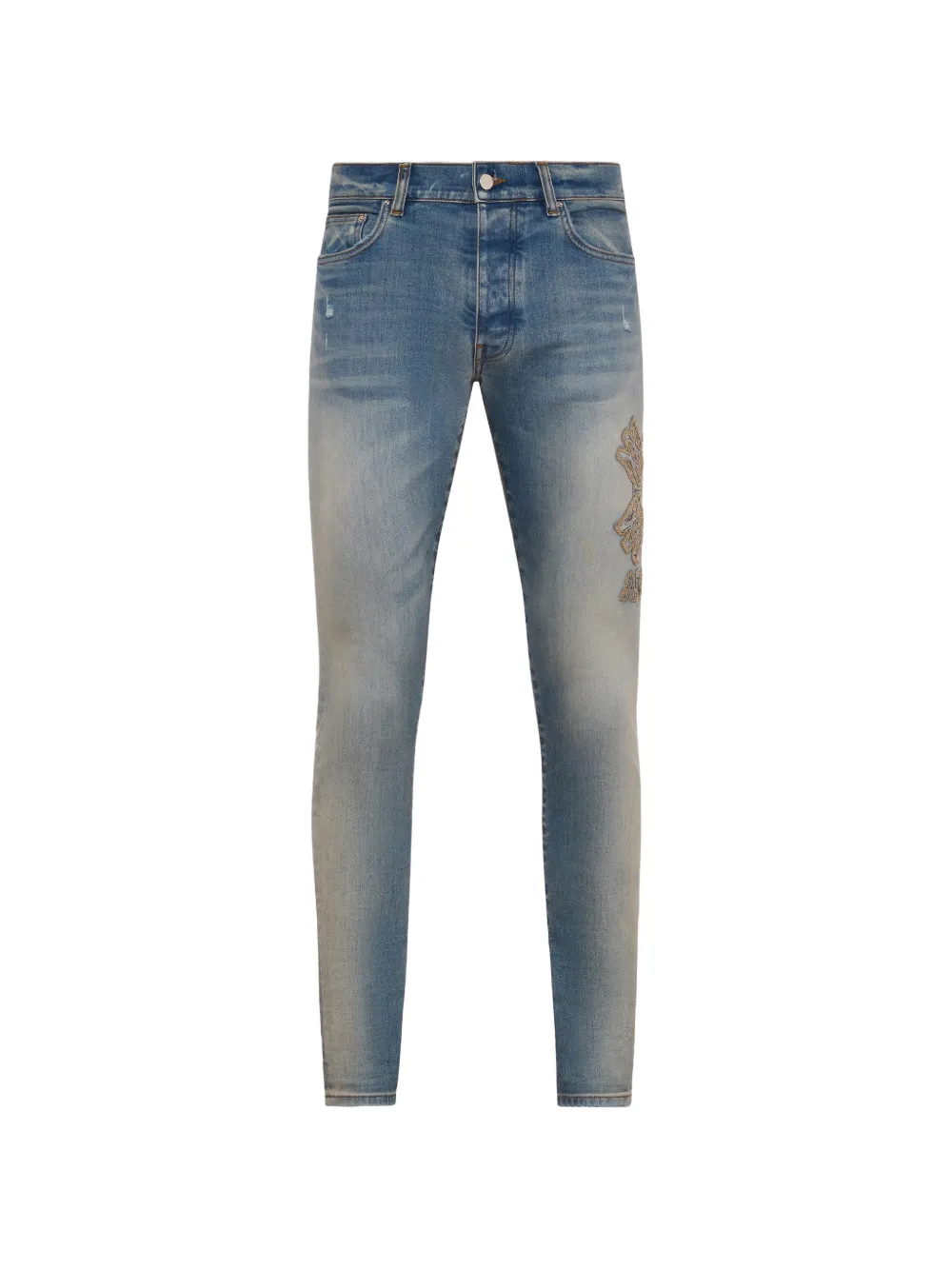 AMIRI applique jeans - Blu