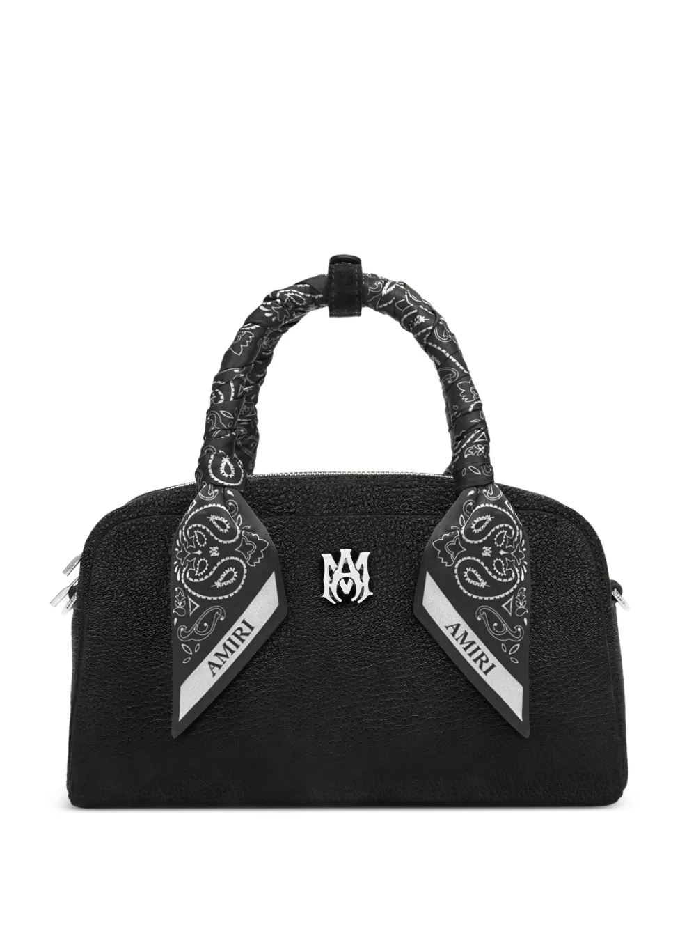 AMIRI Bowling logo-plaque tote bag - Nero
