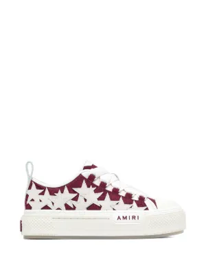 AMIRI Stars Court Leather Sneakers | White | FARFETCH ZA