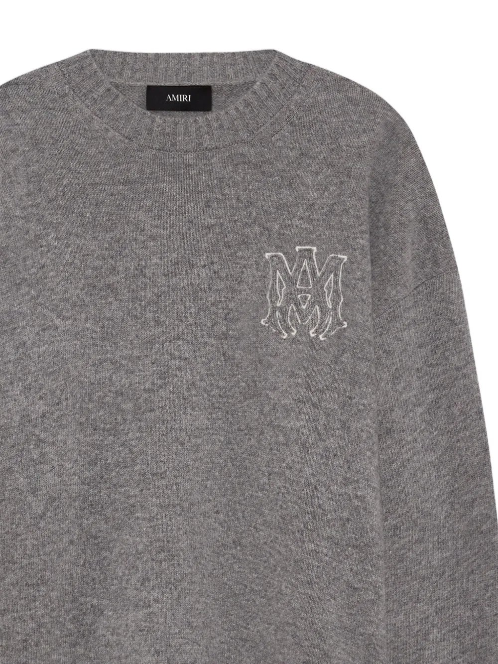  Amiri Appliqué Sweater - Grey 