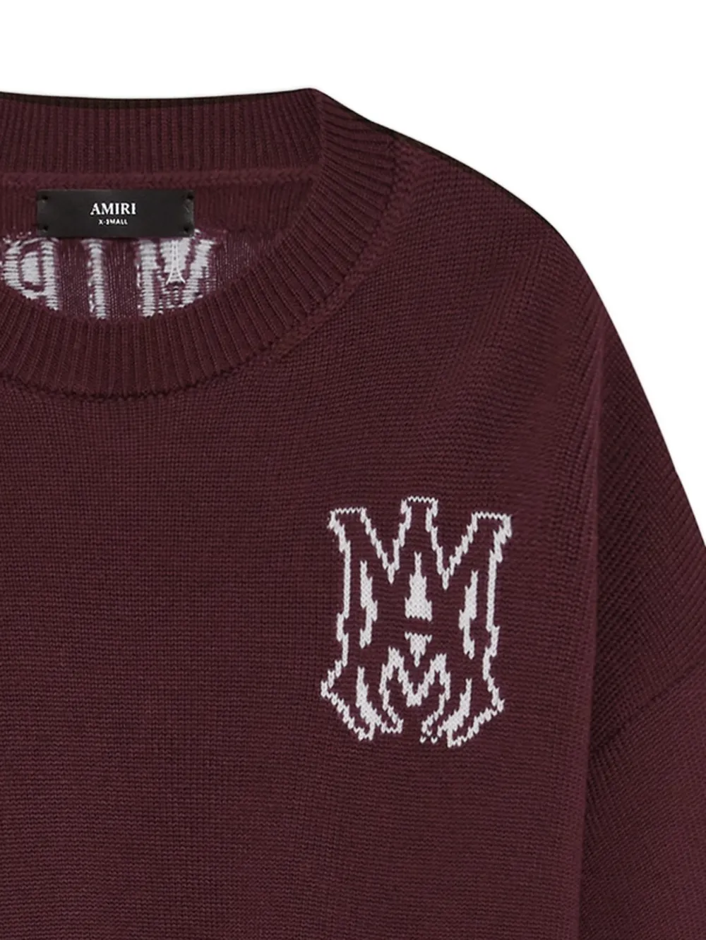  Amiri Crew-neck Sweater - Red 