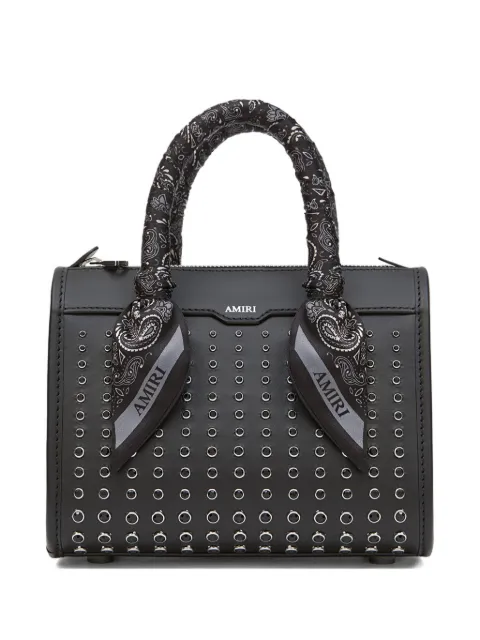 AMIRI bolsa satchel Stud micro