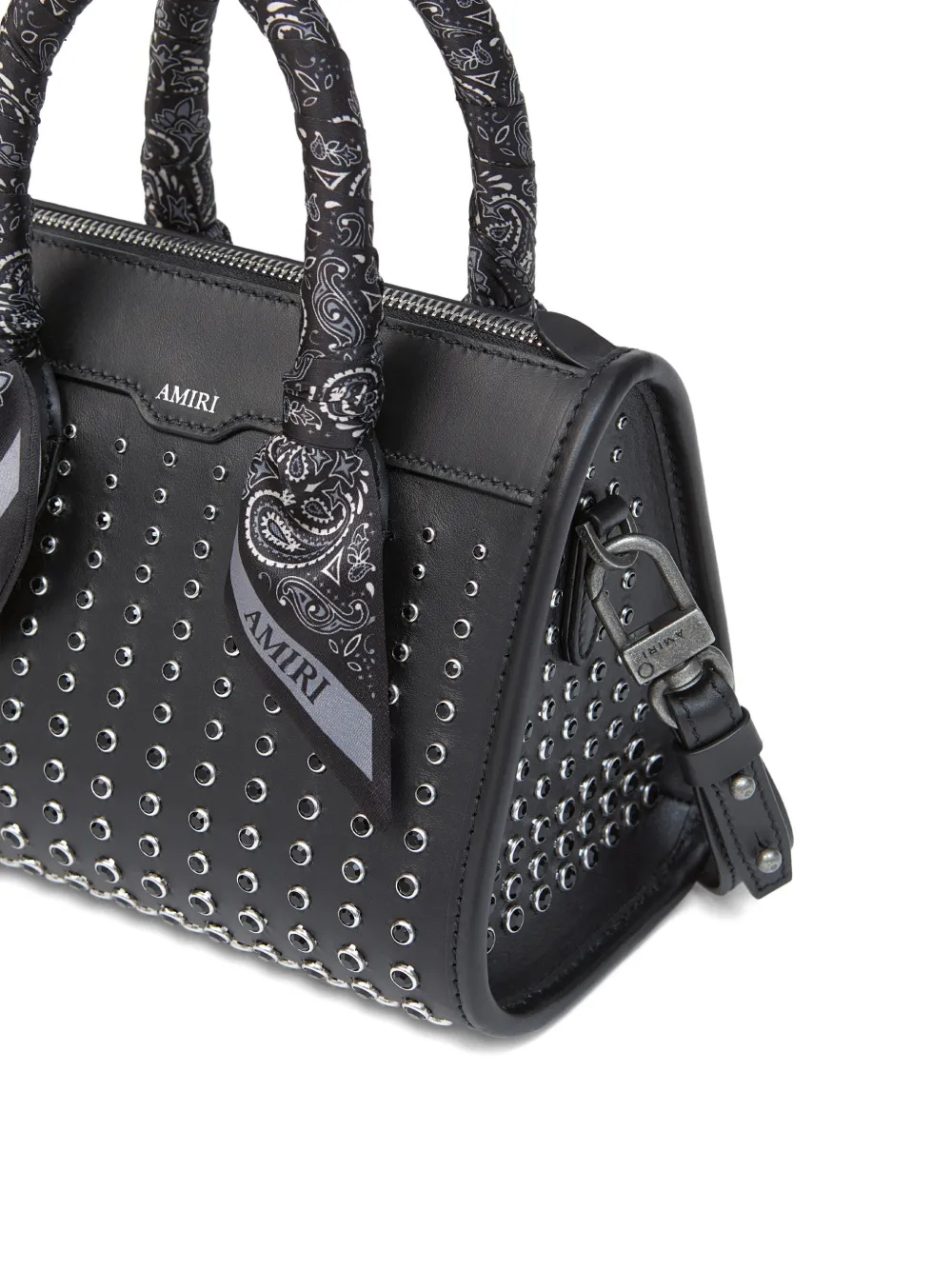AMIRI Mini-tas met studs Zwart