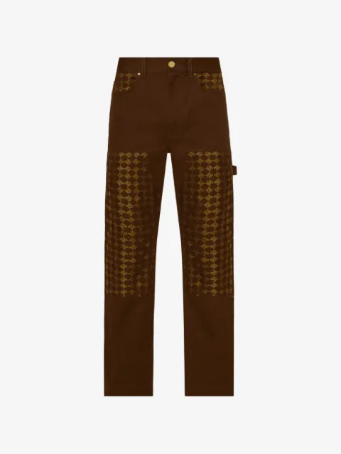 AMIRI MA Quad jacquard carpenter trousers