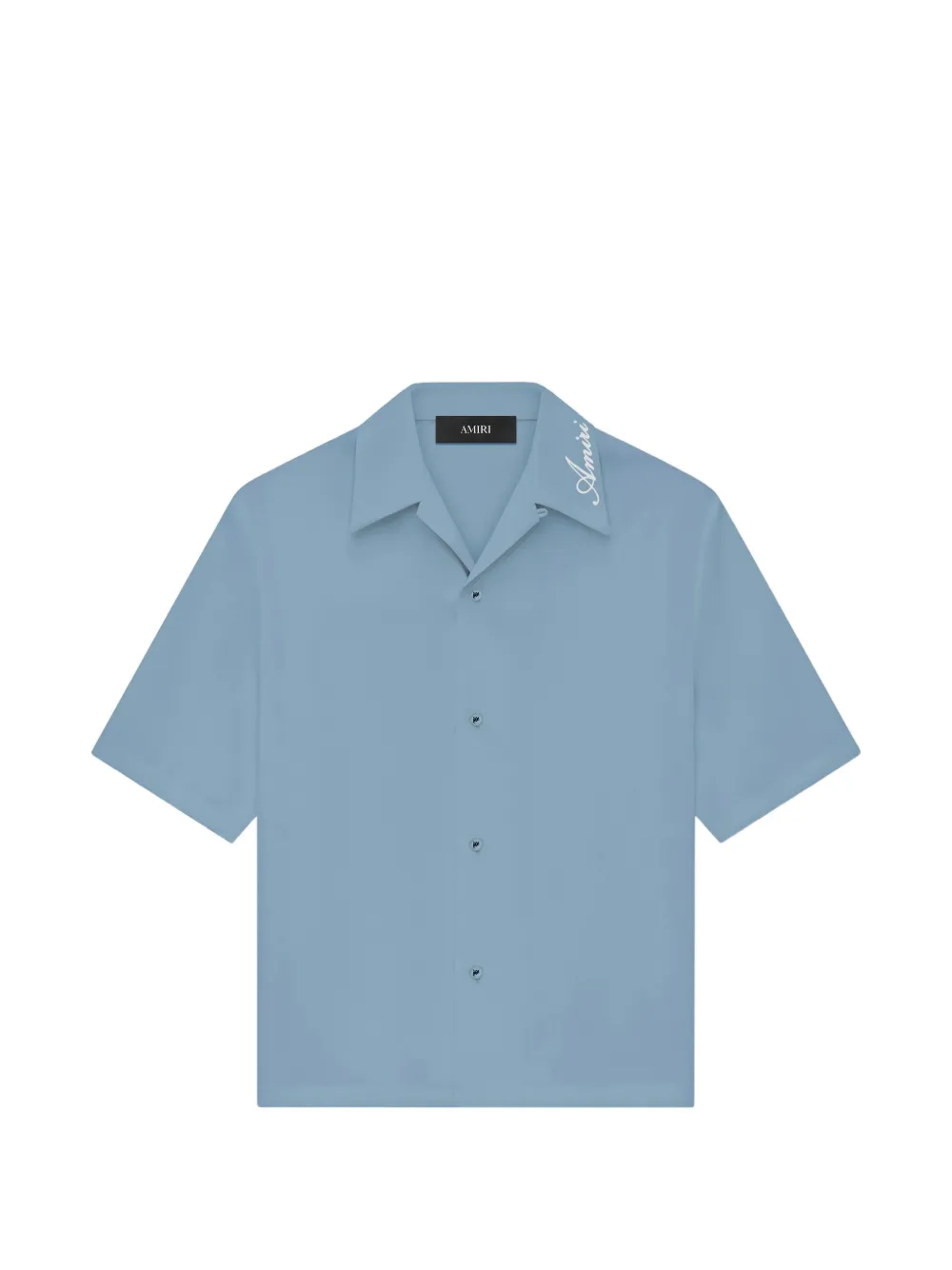 AMIRI collar camp shirt - Blu