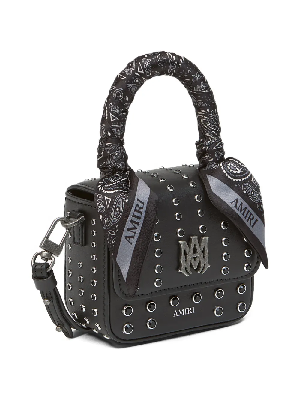  Amiri Studded Nano Stud Bag - Black 