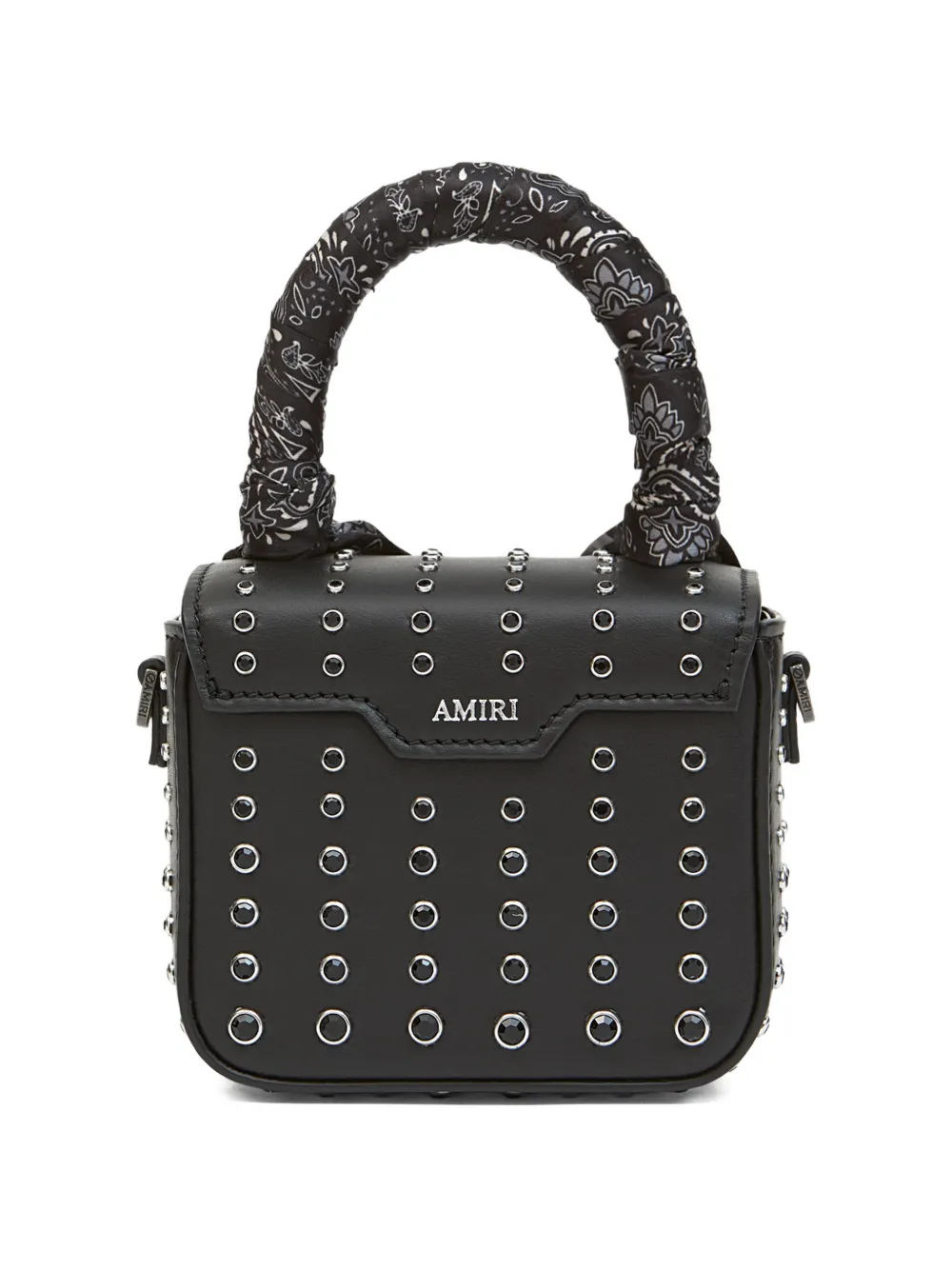  Amiri Studded Nano Stud Bag - Black 