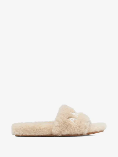 AMIRI Amiri shearling slides