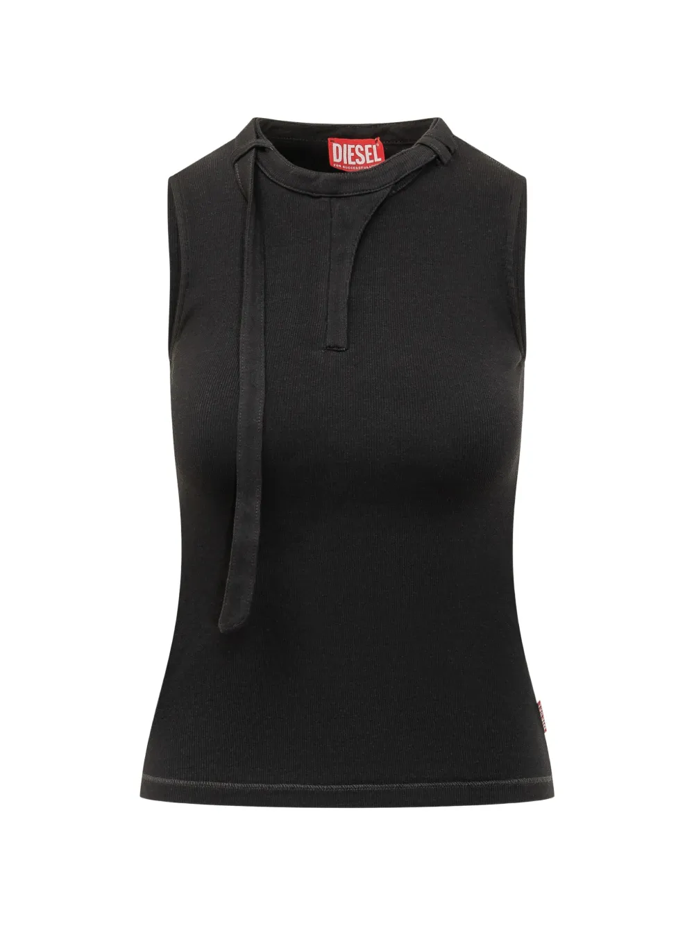Diesel tie detail tank top - Nero