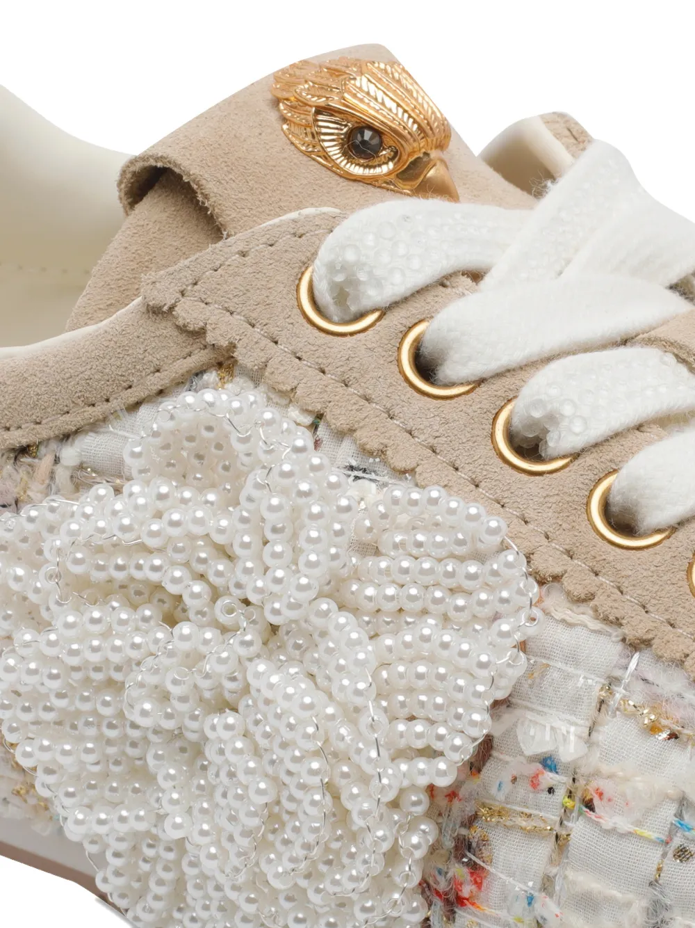 Kurt Geiger London flower islington sneakers Beige