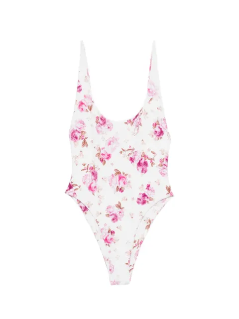 Magda Butrym floral-print swimsuit