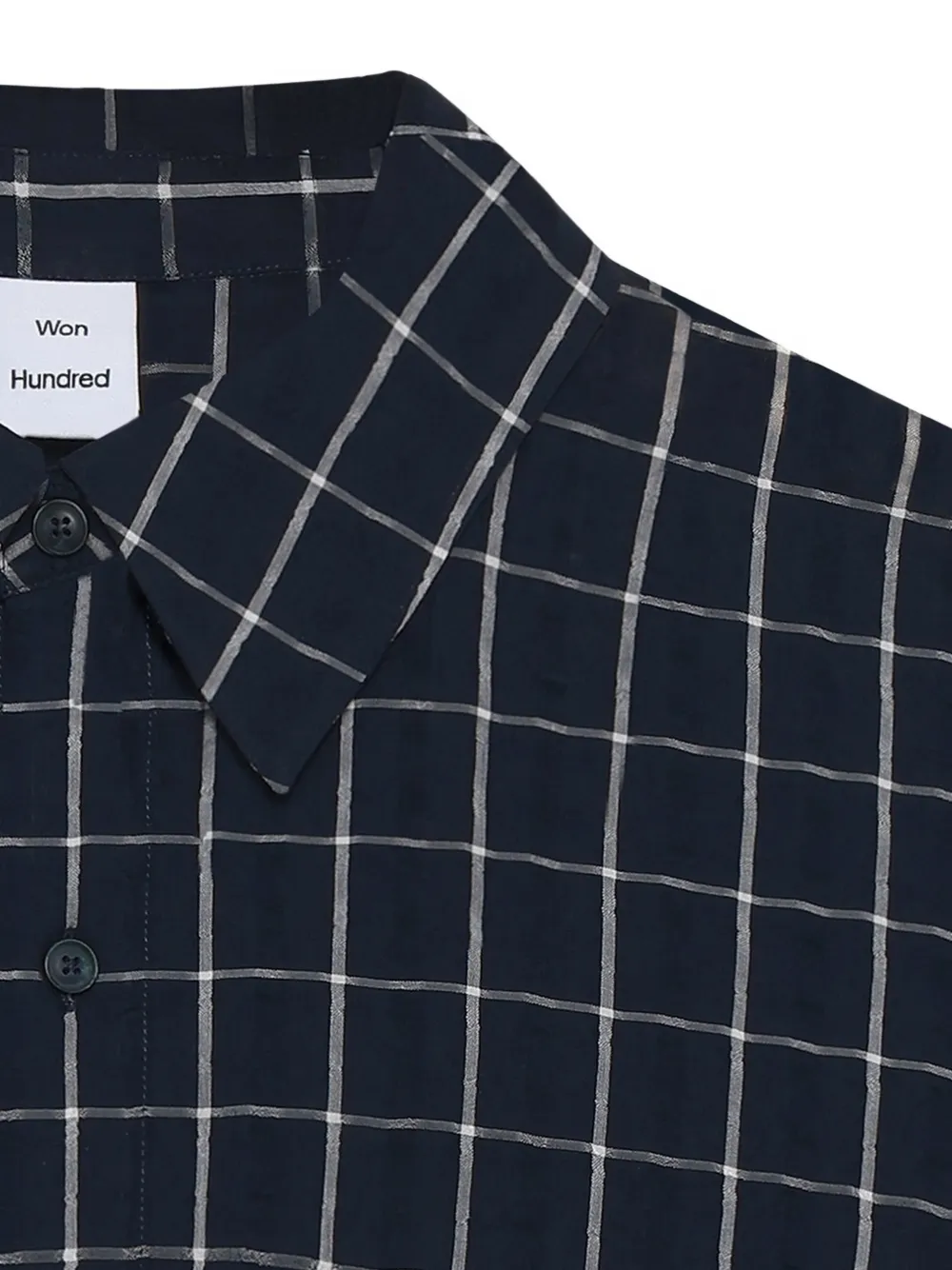 Won Hundred Maza overhemd Blauw
