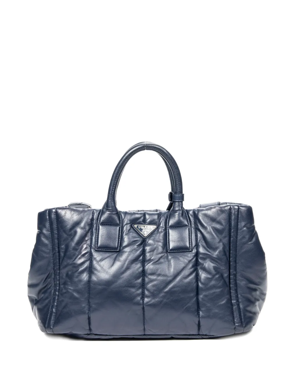 Prada Pre-Owned large Bomber tote bag - Blu