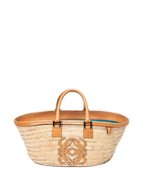 Loewe Pre-Owned raffia tote bag