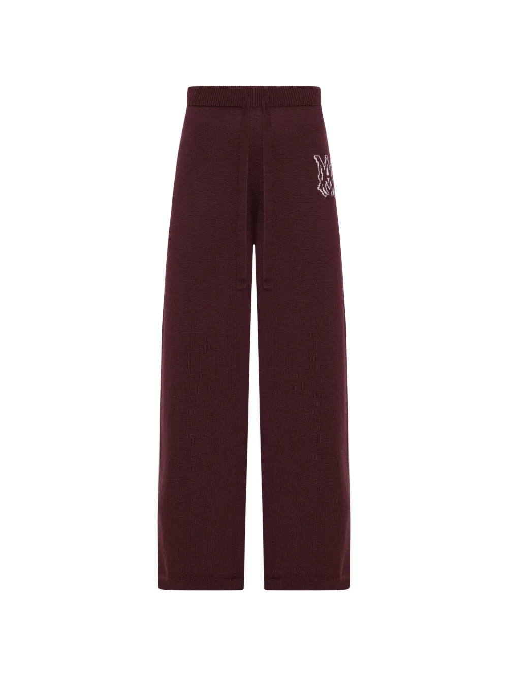 AMIRI logo knit trousers - Rosso