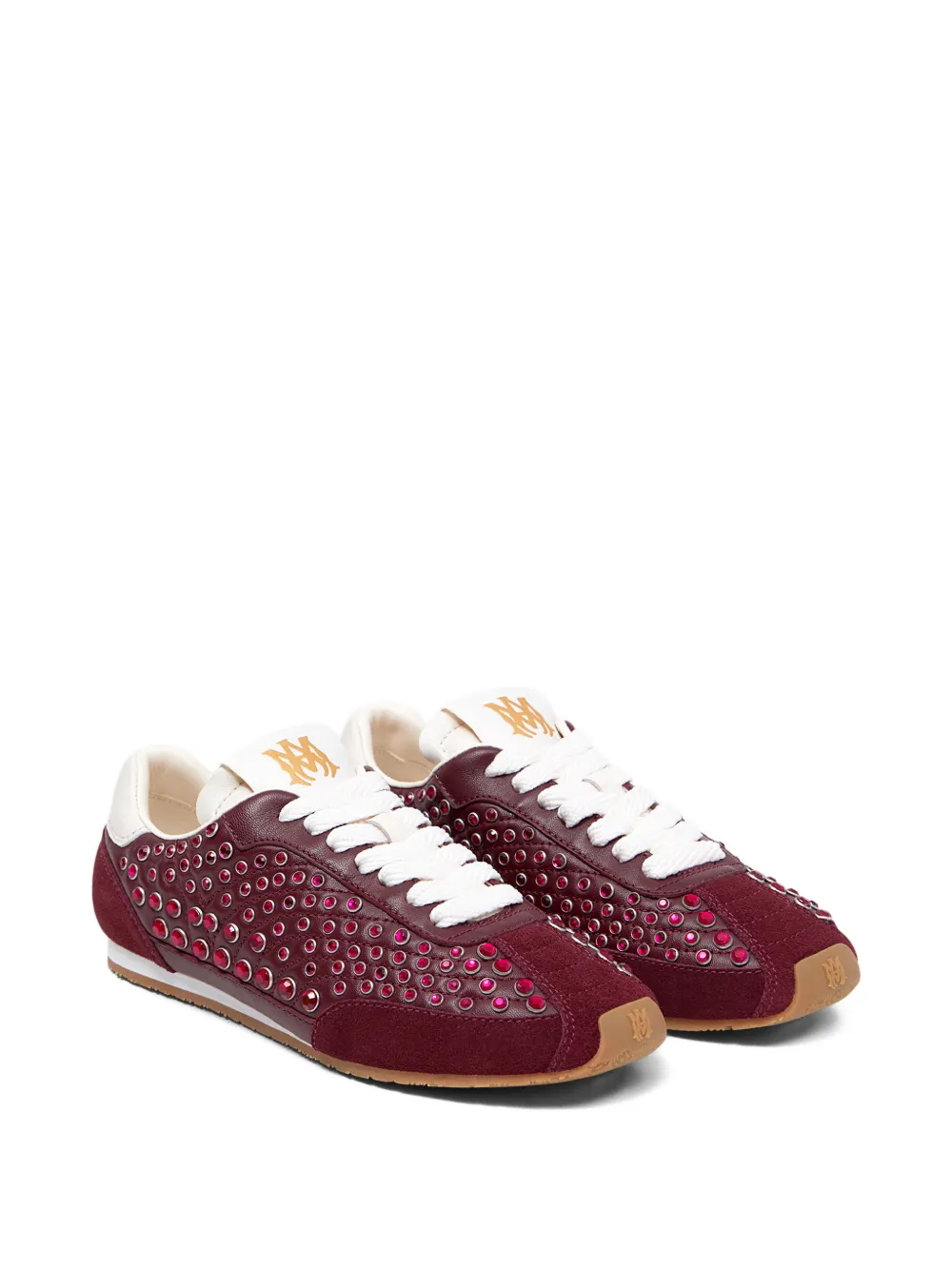 AMIRI stud-embellishment sneakers Rood