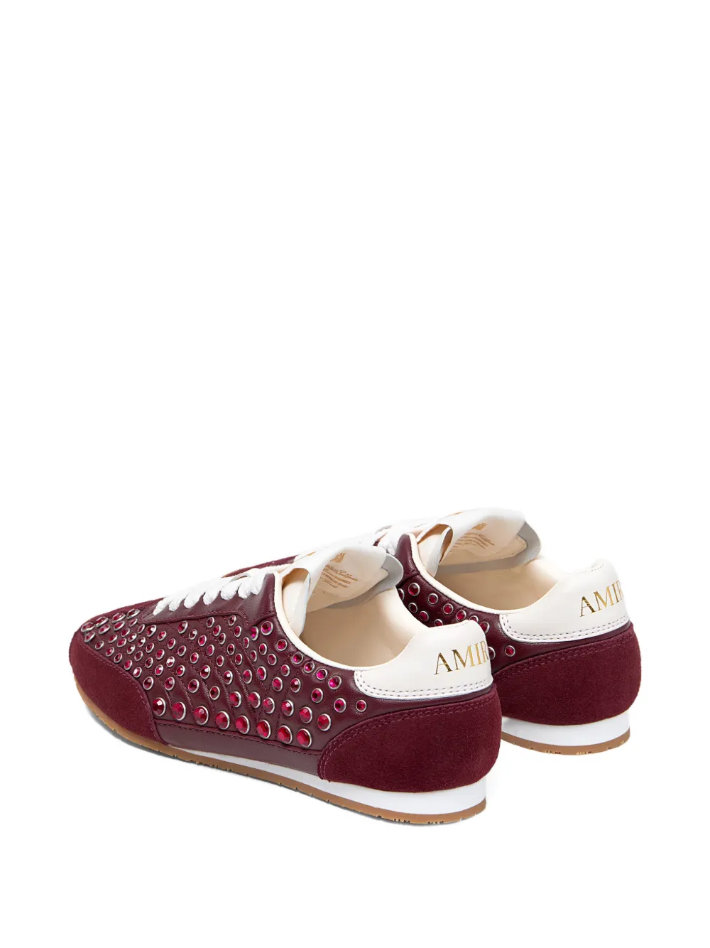 AMIRI stud-embellishment sneakers Rood
