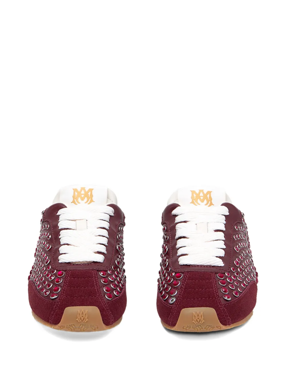 AMIRI stud-embellishment sneakers Rood