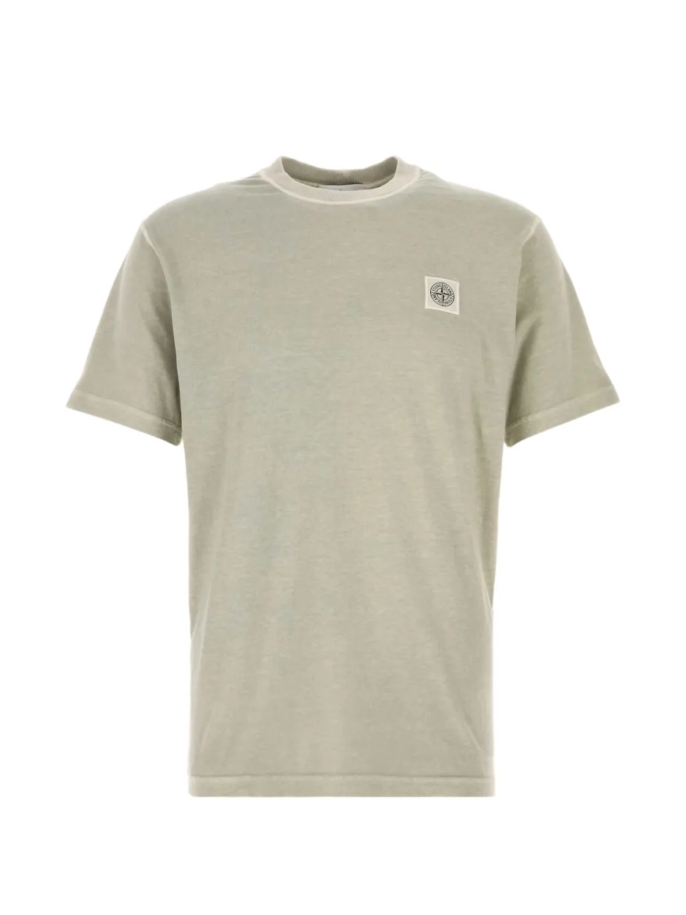 Stone Island logo-patch T-shirt - Grigio