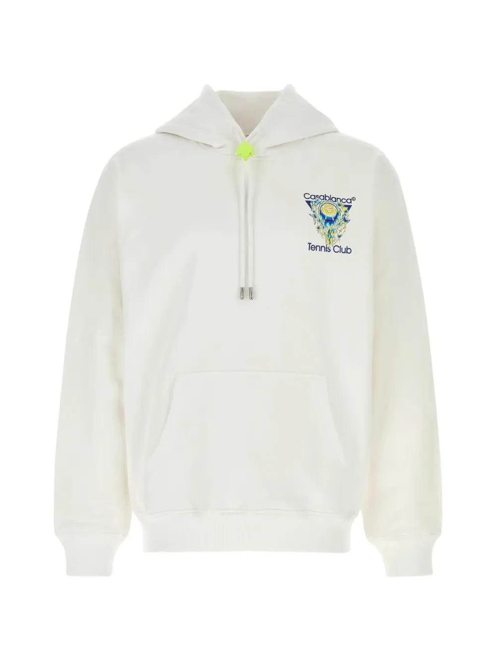 Casablanca tennis club hoodie - Bianco