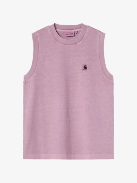 Carhartt WIP Nelson logo patch sleeveless top