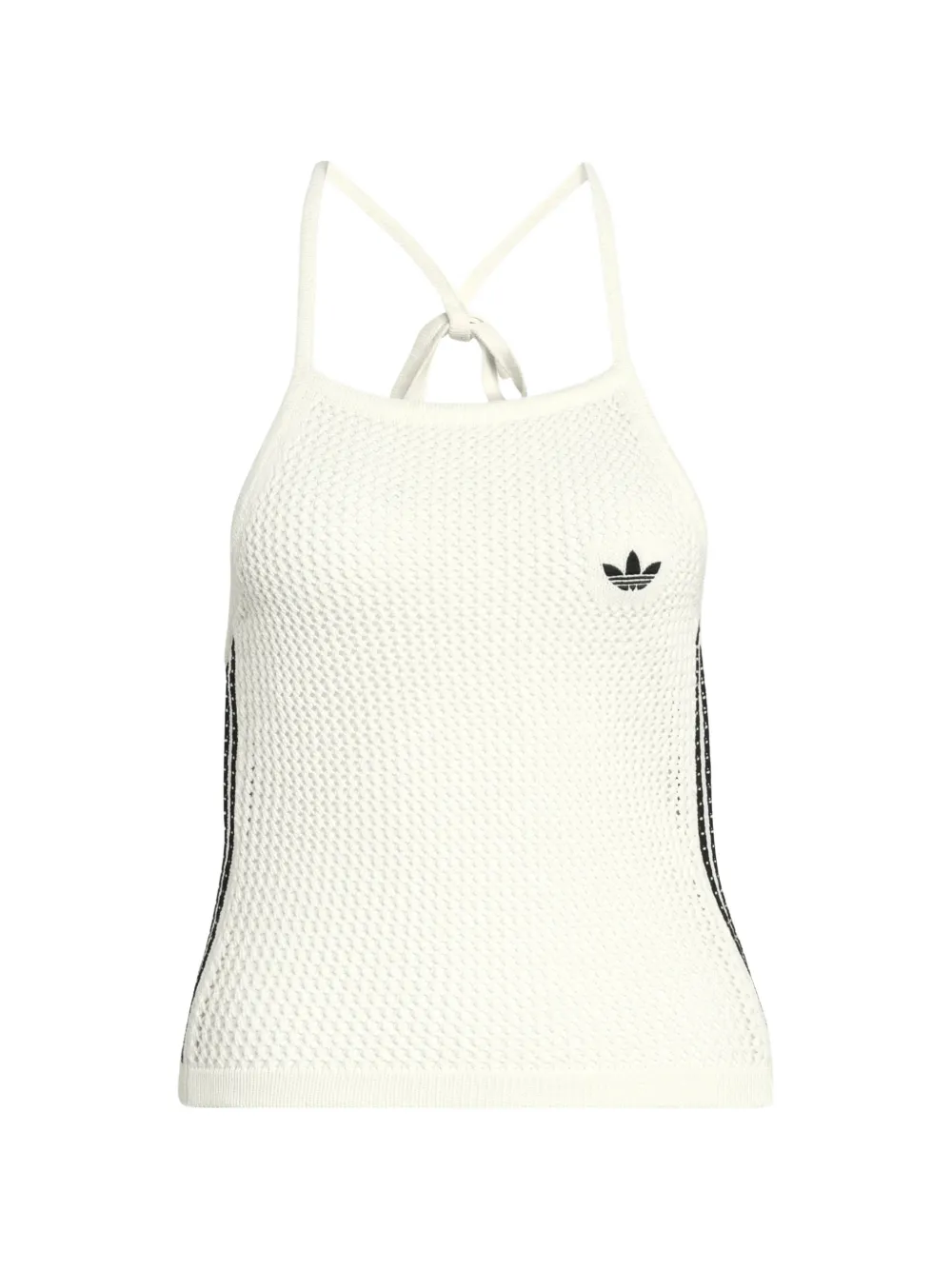 adidas crochet top - Bianco