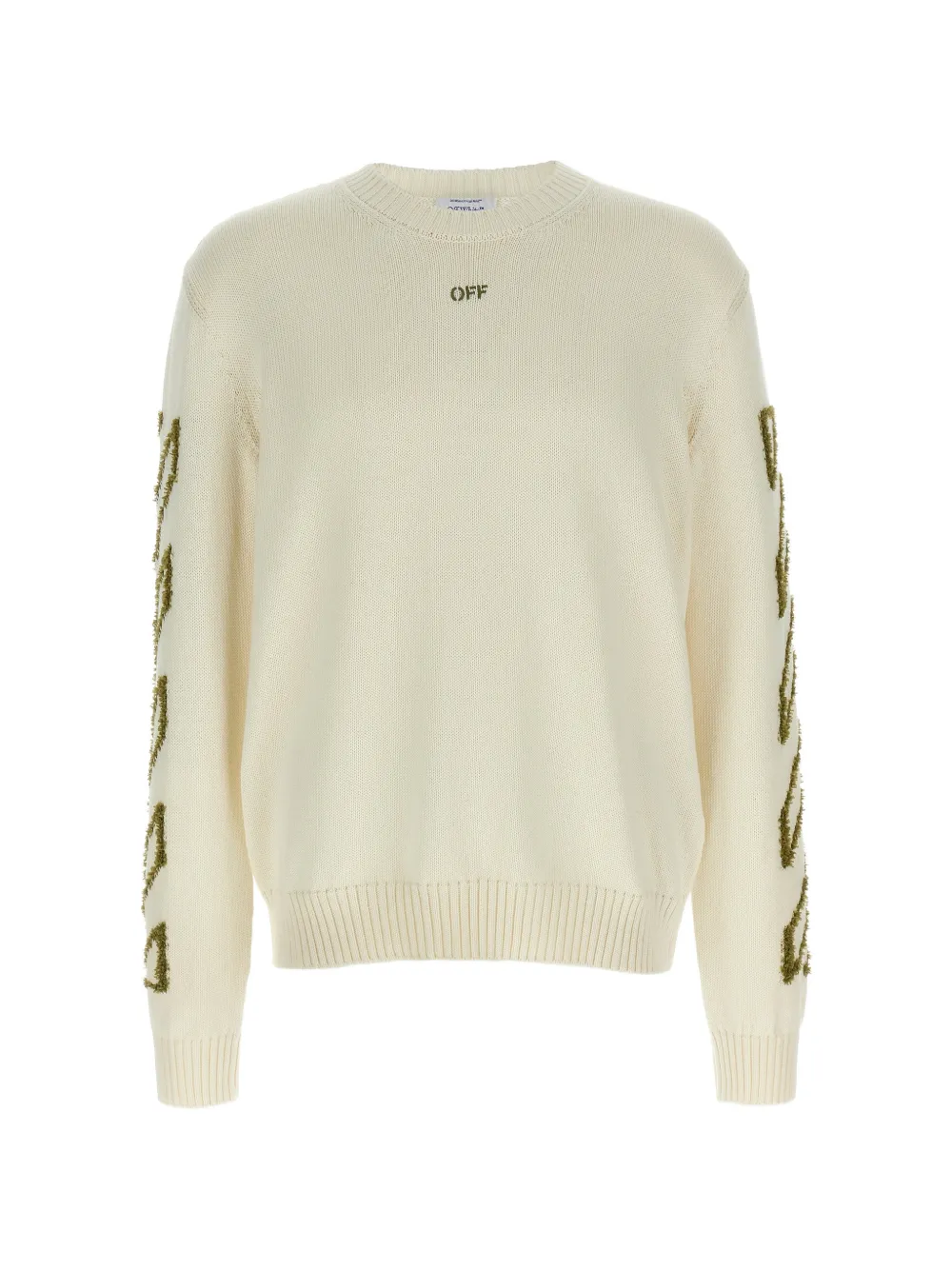 Off-White 3D Diag Outline sweater - Toni neutri
