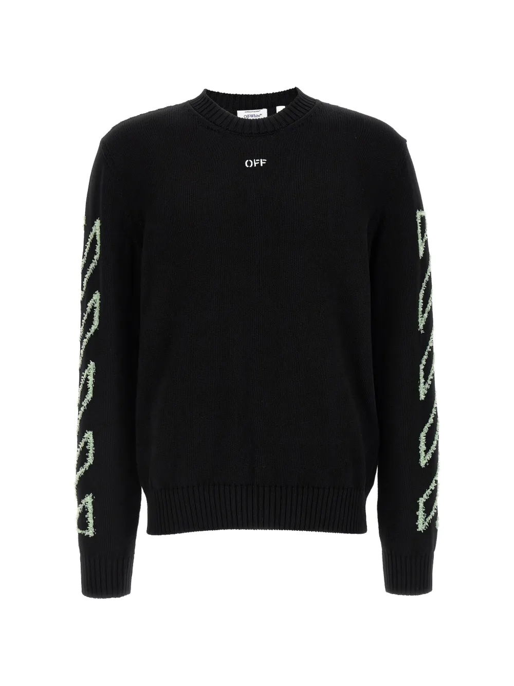 Off-White 3D Diag Outline sweater - Nero