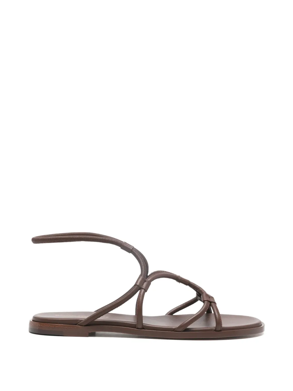 Gianvito Rossi tubolare-strap sandals Bruin