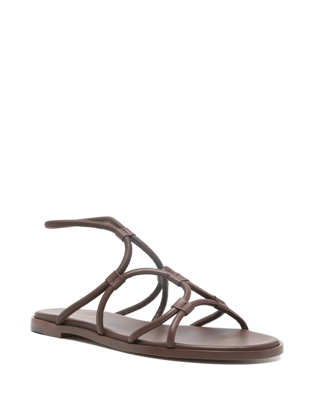 Gianvito Rossi tubolare-strap sandals Bruin