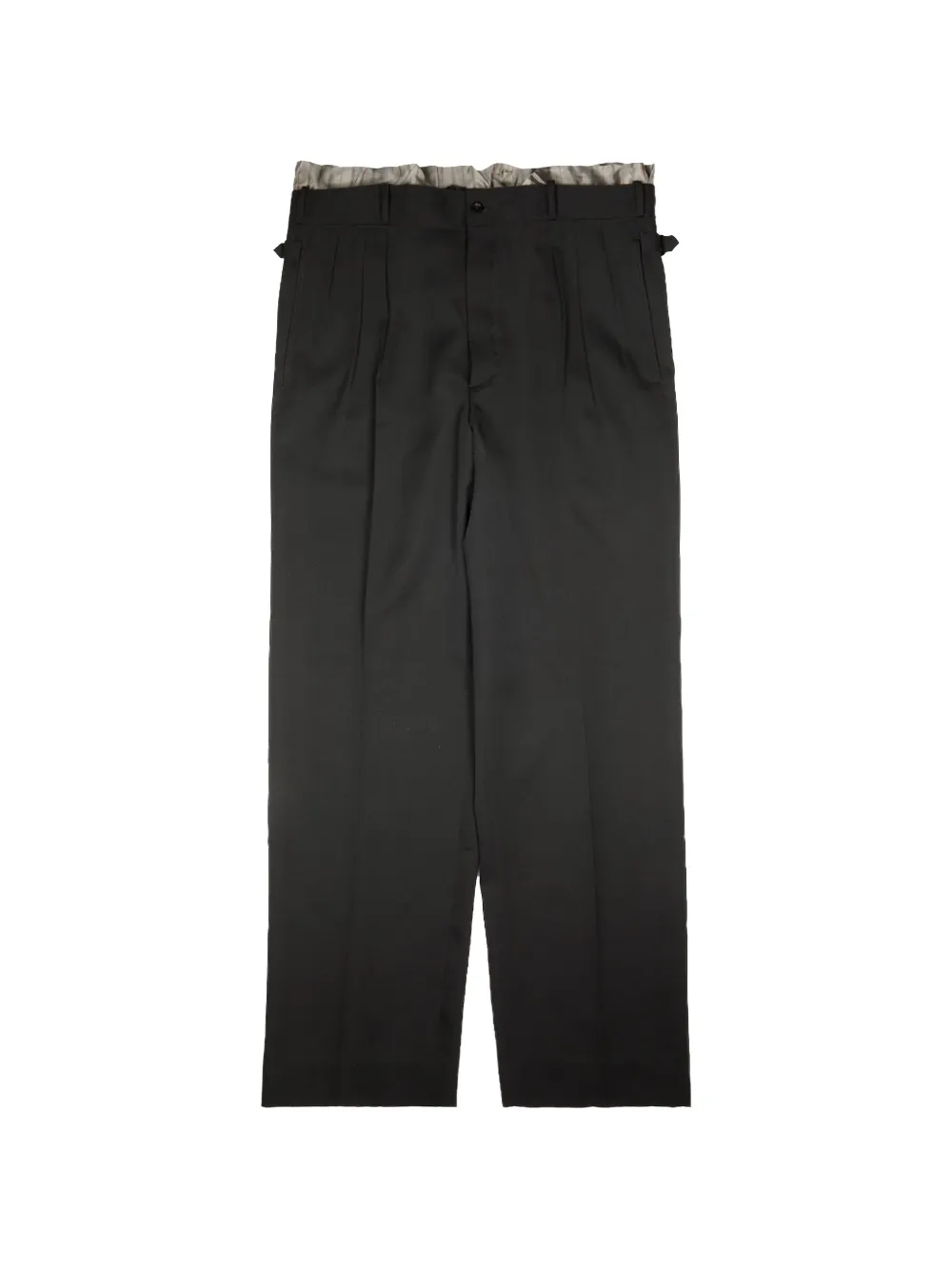 Maison Margiela Anonymity Of The Lining pleated trousers - Nero