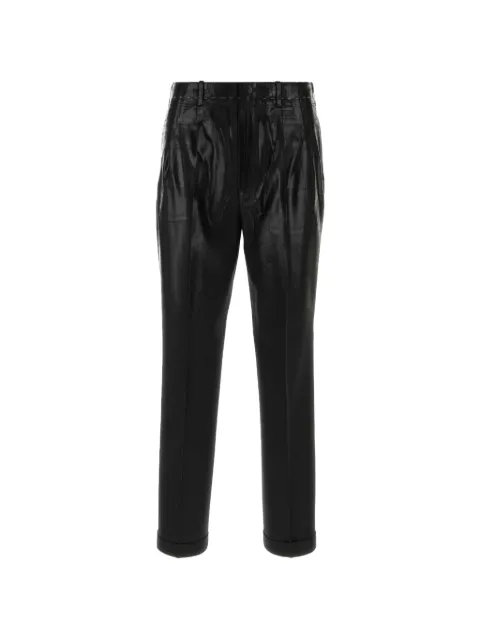 Maison Margiela coated straight-leg trousers
