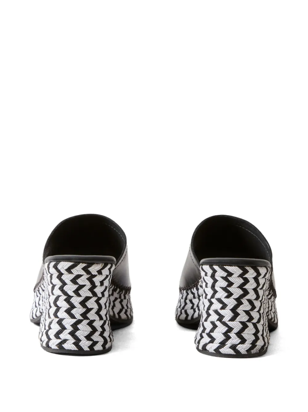 Claudie Pierlot Sandalen met plateauzool Zwart