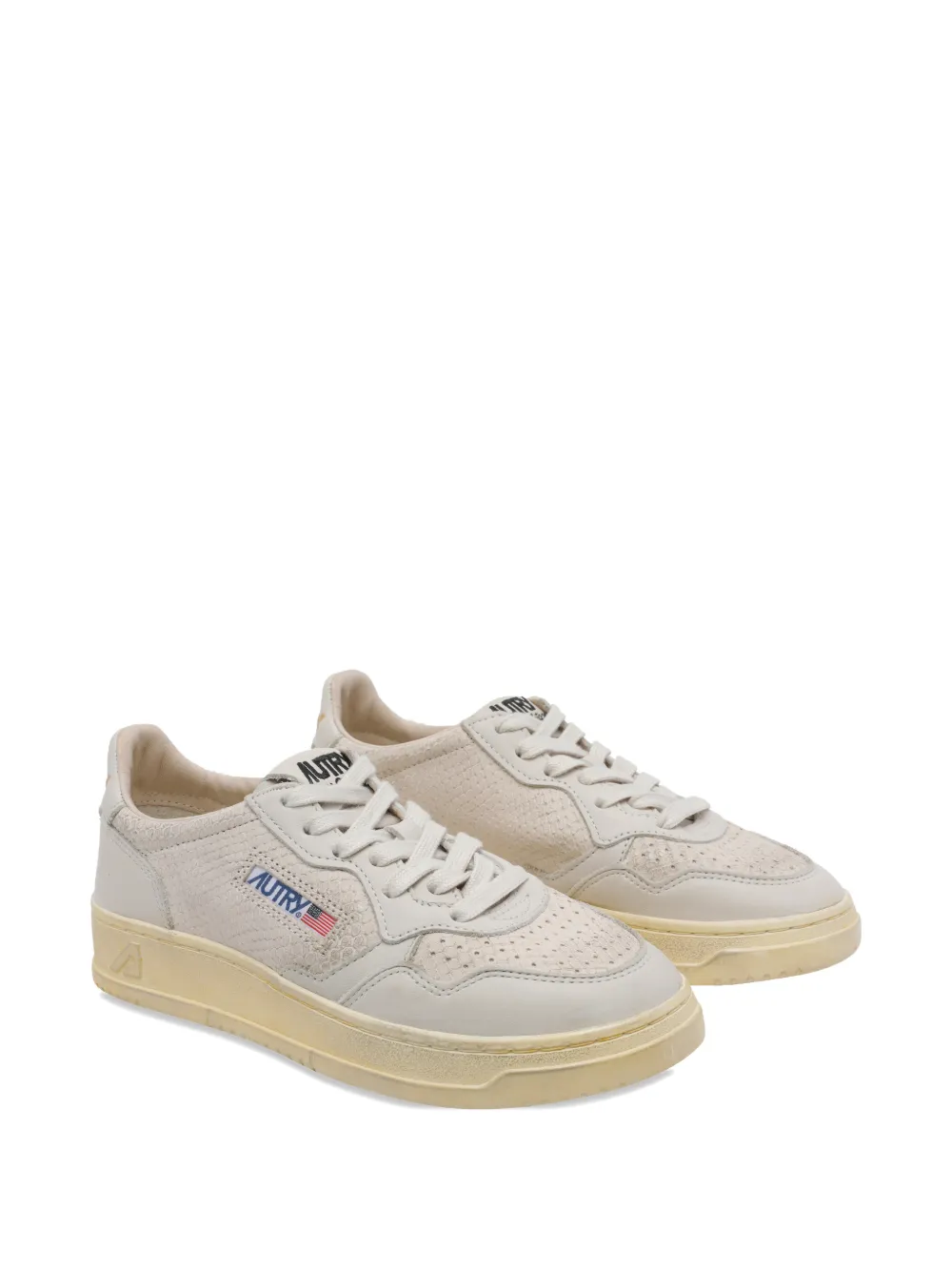 Autry medalist super round trainers Beige