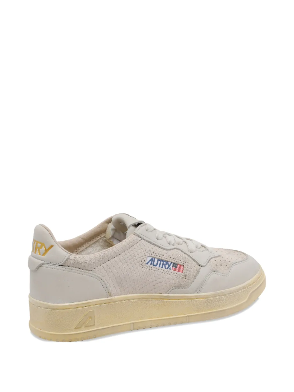 Autry medalist super round trainers Beige