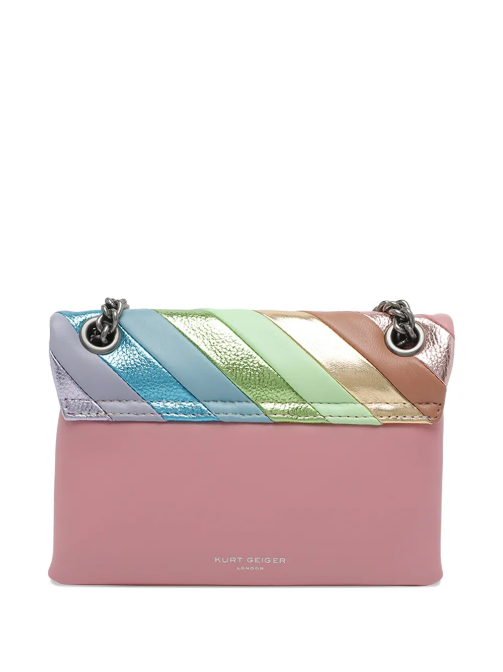 Kurt Geiger London Kensington leren mini-tas Roze