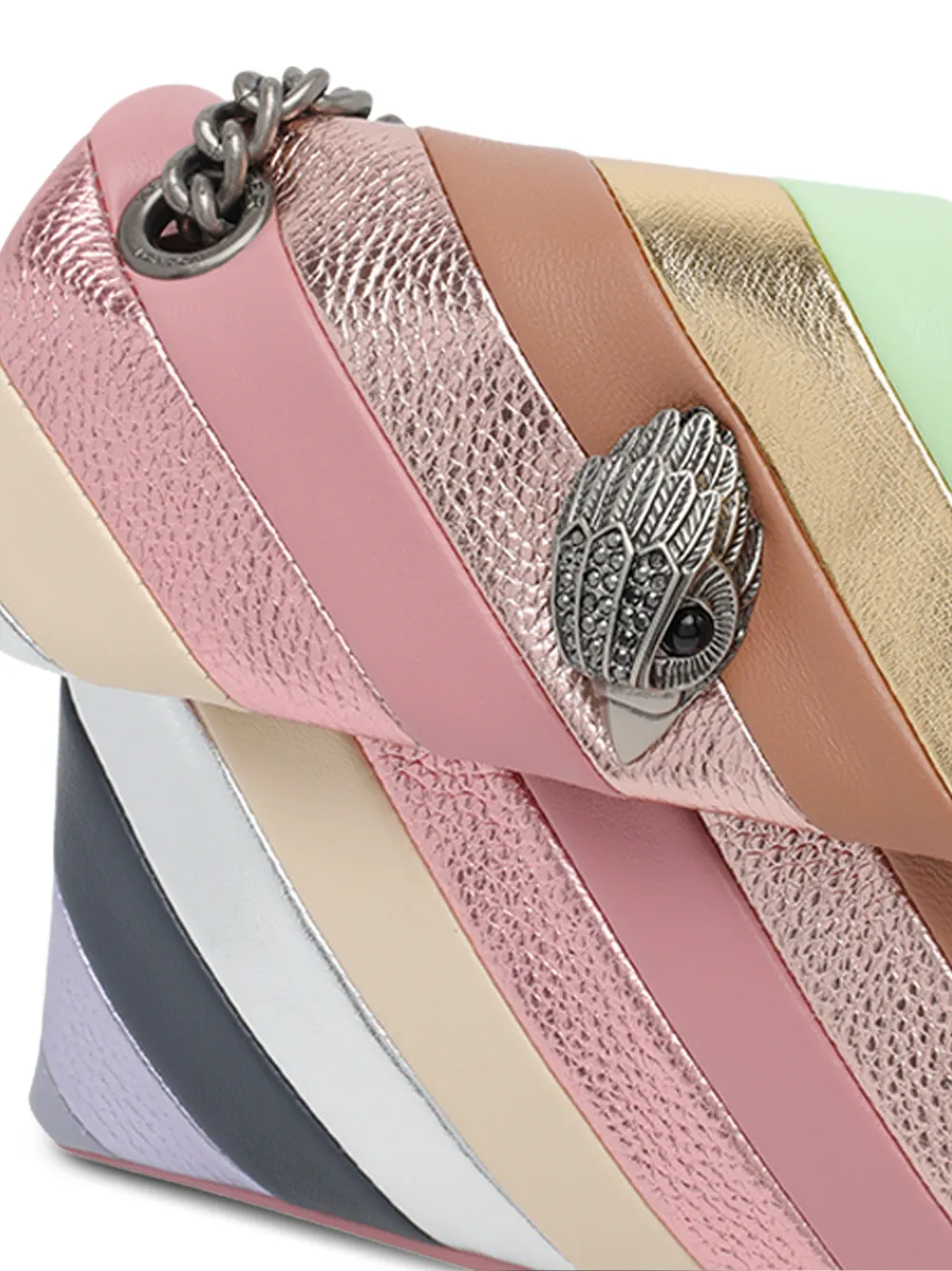 Kurt Geiger London Kensington leren mini-tas Roze